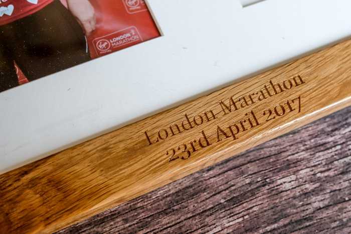 A frame for your London Marathon medal