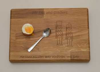 Egg & Soldiers Board