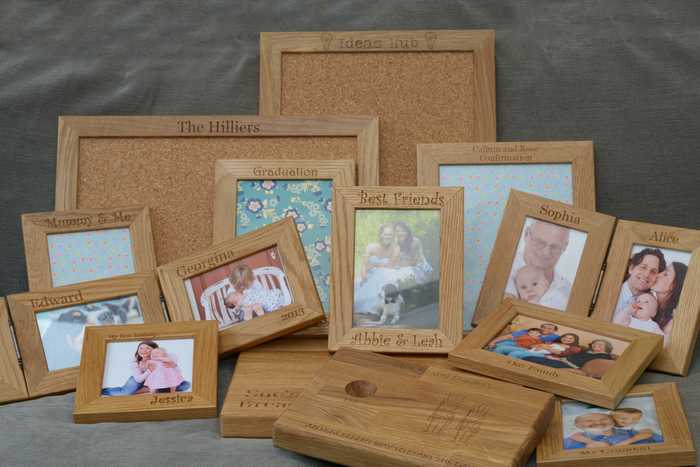 personalised wood 5th anniversary gifts